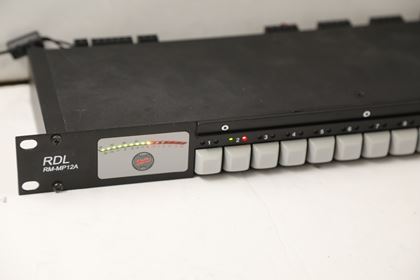 various-RDL 10 way audio monitor mixer